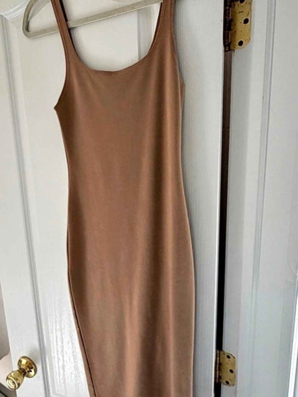 ZARA Brown Midi Dress Size S Like New